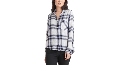 Black Tape Plaid Shirt